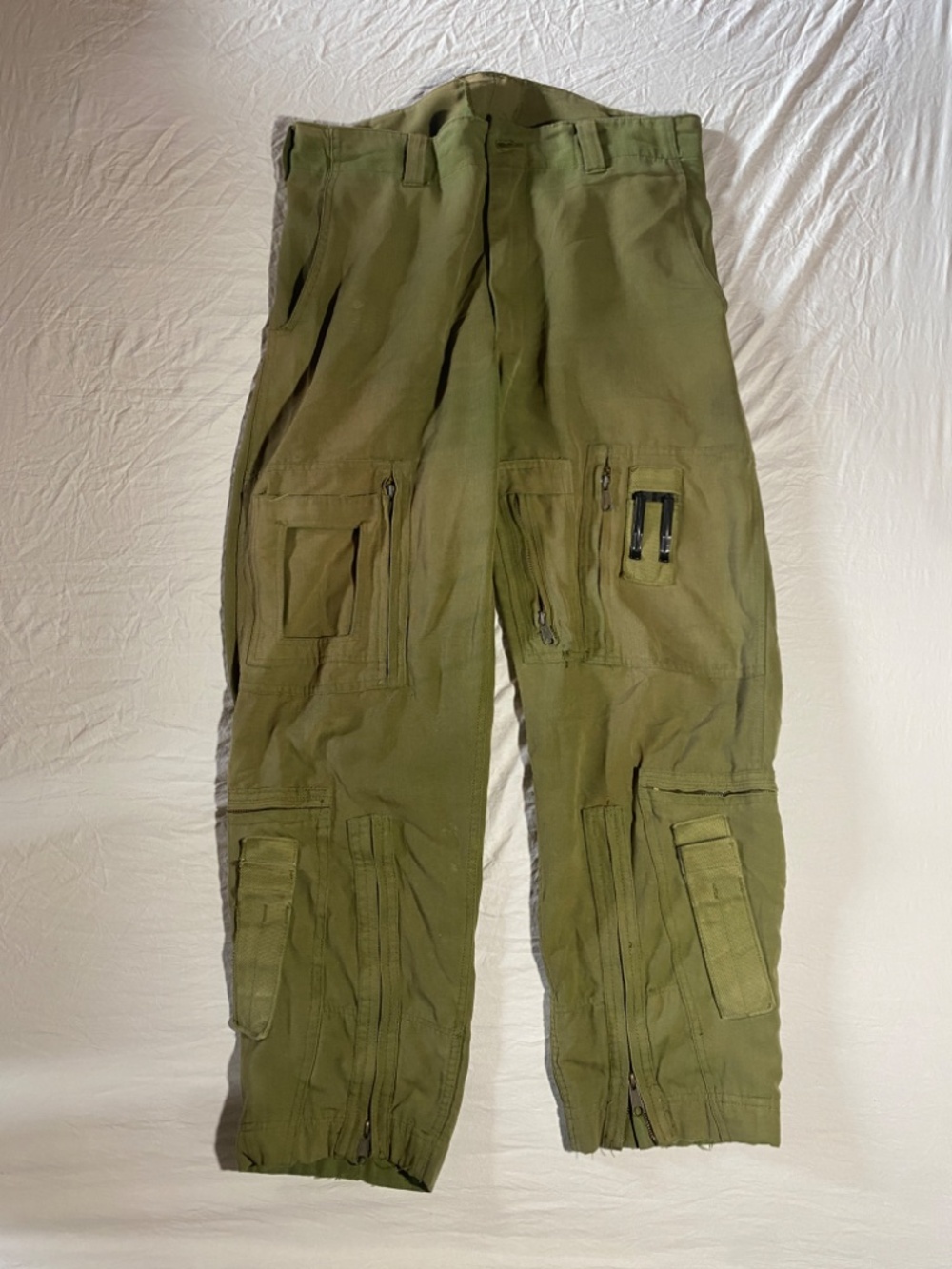 Canadian Military Tactical Helicopter Crew Pants Mens Multi Pocket Size 7036